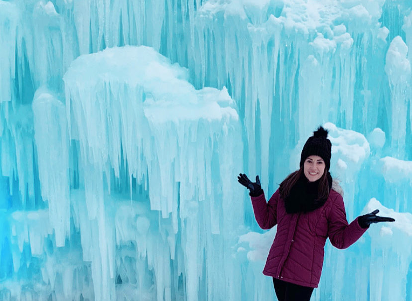 Ice Castles Wall