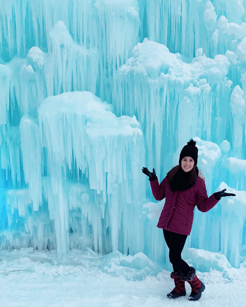 FEELING LIKE AN ICE PRINCESS: EXPLORING ICE CASTLES, NH