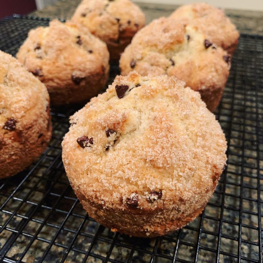 DELICIOUS CHOCOLATE CHIP MUFFINS