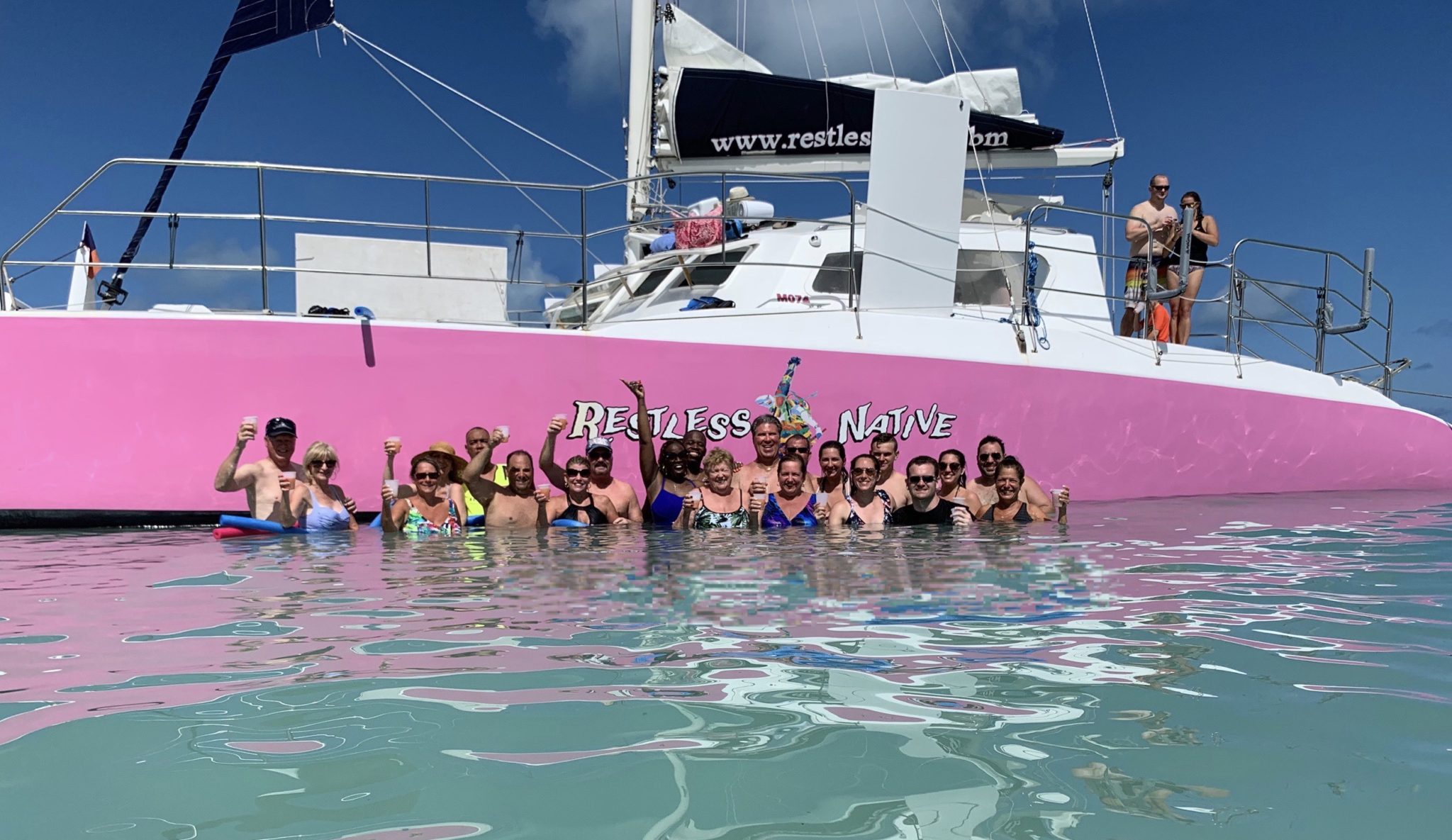 restless native catamaran bermuda