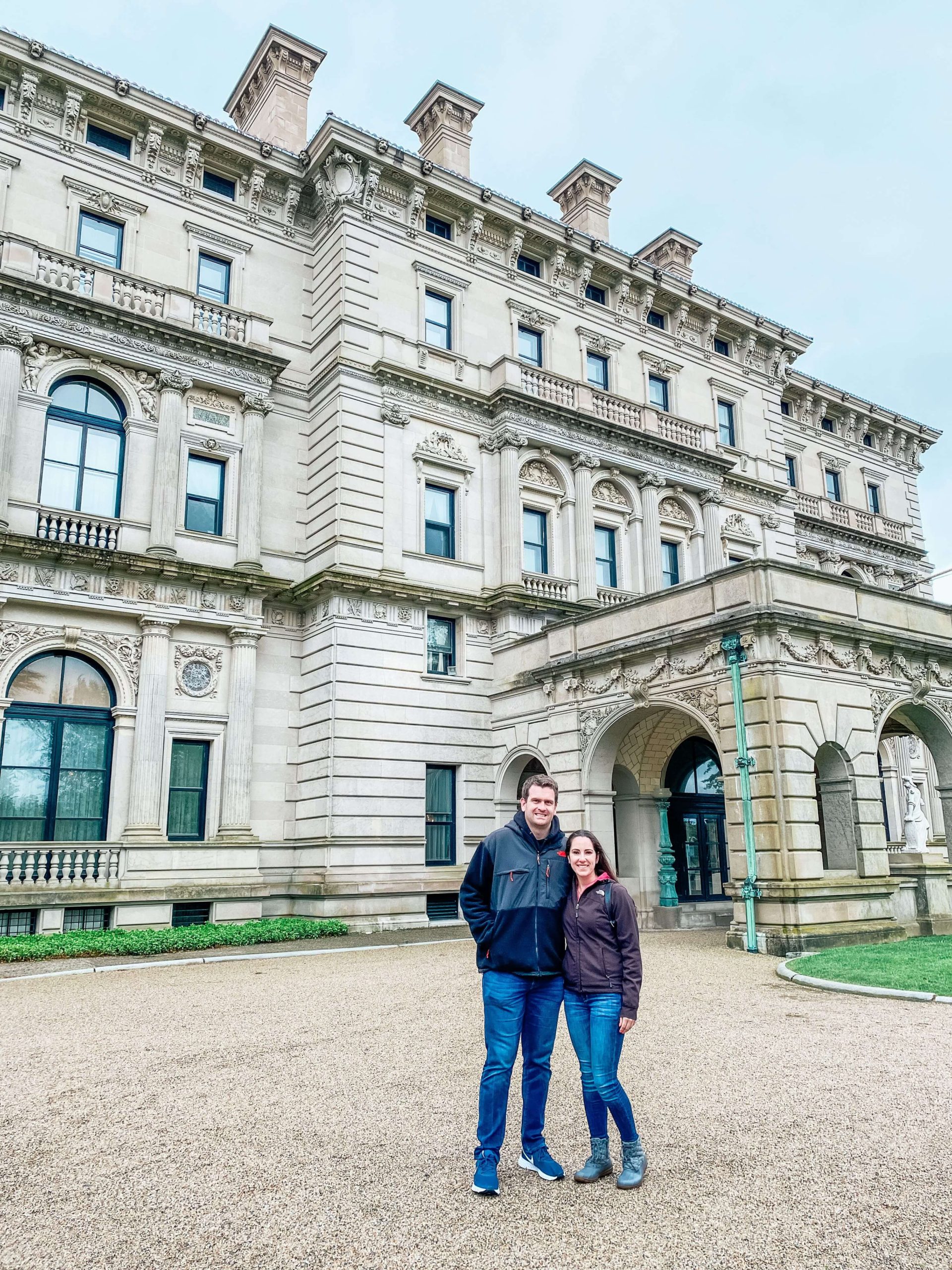 THE BREAKERS MANSION IN NEWPORT, RI