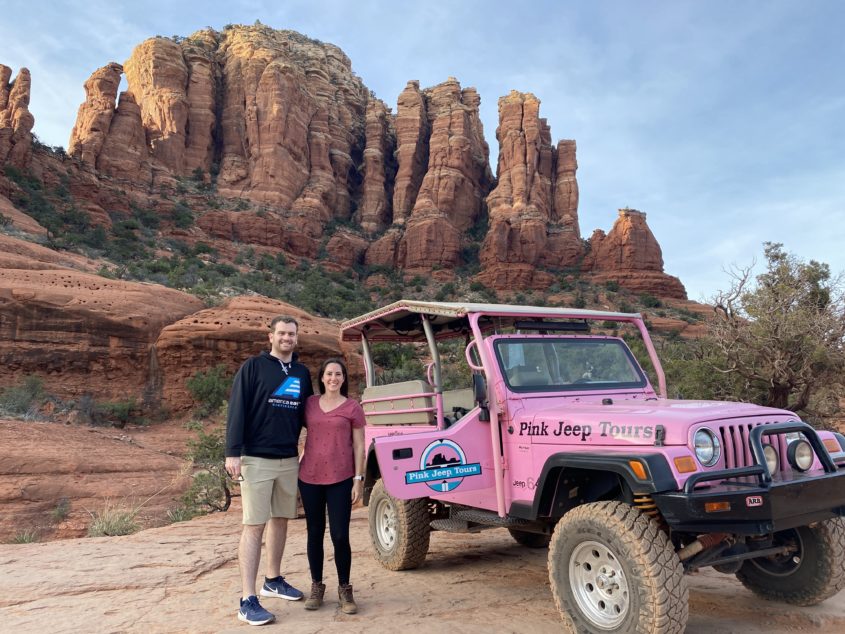 OUR PINK JEEP TOUR IN SEDONA, AZ