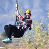 ZIP LINING OVER ‘OUT OF AFRICA WILDLIFE PARK’ IN CAMP VERDE, AZ